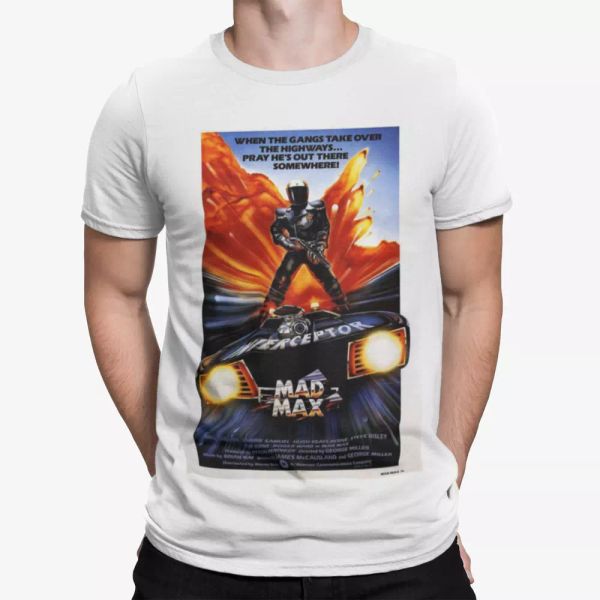 Mad Max T-shirt Classic Retro Interceptor V8 Car Police Future Movie Film Gift, White;black
Mad Max T-shirt Classic Retro Interceptor V8 Car Police Future Movie Film Gift, White;black