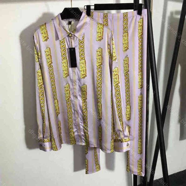 designer women blouses pants two picec suit fashion shirt slim fit leggings suit chain print luxury long sleeve t shirt summer 5a quality fe, White
designer women blouses pants two picec suit fashion shirt slim fit leggings suit chain print luxury long sleeve t shirt summer 5a quality fe, White