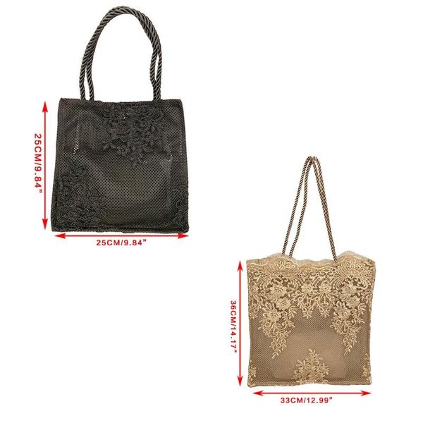 duffel bags fashion women embroidery flower bag lightweight clutch vintage mesh lace handbag casual tote hollow shoulder
duffel bags fashion women embroidery flower bag lightweight clutch vintage mesh lace handbag casual tote hollow shoulder