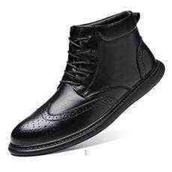 tangzuo 9099 zhongbang leather shoes, , 37-47, Black