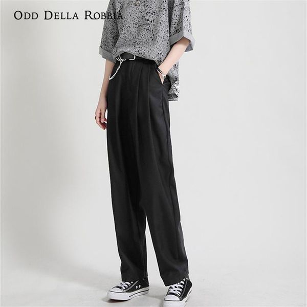 women's pants & capris odddellarobbia summer style japanese korean slim suit mopping loose casual drape wide-leg ol women 2028, Black;white
women's pants & capris odddellarobbia summer style japanese korean slim suit mopping loose casual drape wide-leg ol women 2028, Black;white