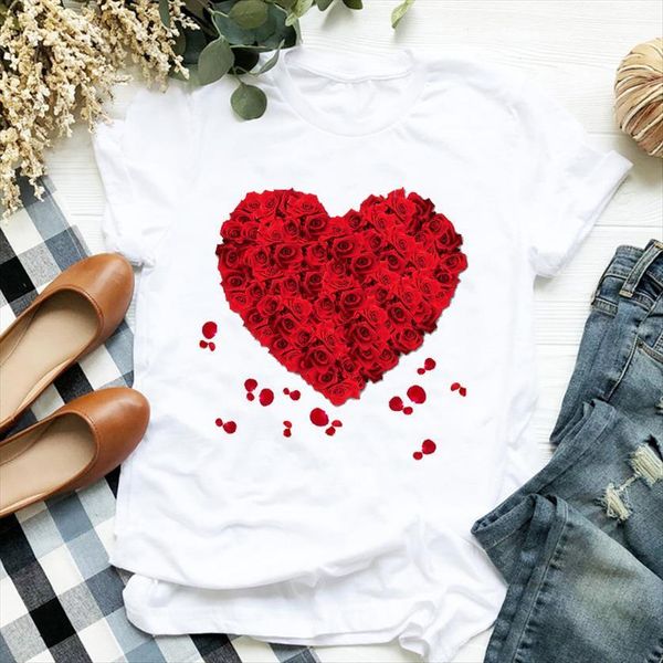 floral flower valentine lover fashion womens t shirt print tee clothes female graphic, White
floral flower valentine lover fashion womens t shirt print tee clothes female graphic, White