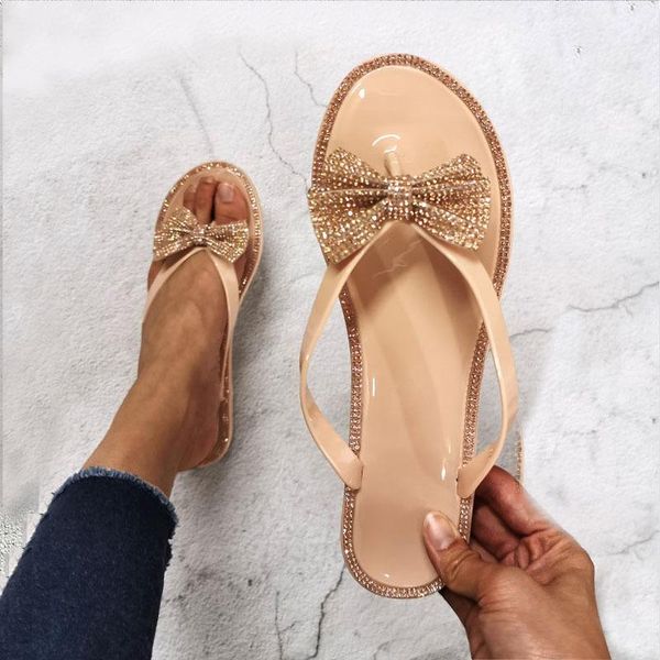 slippers 2021 women summer crystal cute bow flat with female flip flops beautiful woman beach and sandals, Black
slippers 2021 women summer crystal cute bow flat with female flip flops beautiful woman beach and sandals, Black