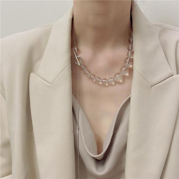chokers origin summer fashion round beaded transparent resin necklace for women fairy asymmetric toggle clasp jewelry, Golden;silver
chokers origin summer fashion round beaded transparent resin necklace for women fairy asymmetric toggle clasp jewelry, Golden;silver