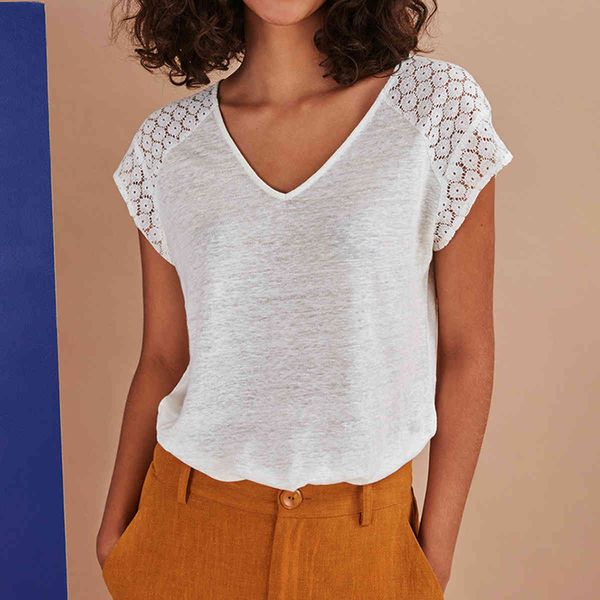 t shirt flowery lacework t shirt women summer cotton short sleeve v neck hollow out chic elegant shirts white vintage tees
t shirt flowery lacework t shirt women summer cotton short sleeve v neck hollow out chic elegant shirts white vintage tees