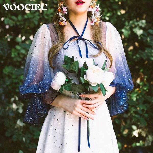 women's dress designed by minority you are charming midsummer gradient star spot lace up lantern sleeve casual dresses, Black;gray
women's dress designed by minority you are charming midsummer gradient star spot lace up lantern sleeve casual dresses, Black;gray