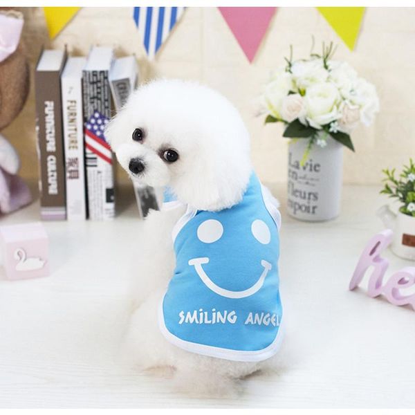 dog apparel 10pc/lot candy colors smile pet clothes small t-shirts summer cotton vest puppy
dog apparel 10pc/lot candy colors smile pet clothes small t-shirts summer cotton vest puppy