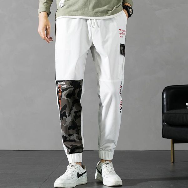 men's pants 2021 summer splicing men large size casual camouflage nine-point trousers sports m-8xl, Black
men's pants 2021 summer splicing men large size casual camouflage nine-point trousers sports m-8xl, Black