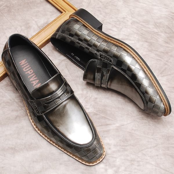 Men Genuine Leather Brogue Shoes Business Dress Banquet Suit Shoes Men Fashion Office Wedding Oxford Shoes For Men Black Gray
Men Genuine Leather Brogue Shoes Business Dress Banquet Suit Shoes Men Fashion Office Wedding Oxford Shoes For Men Black Gray