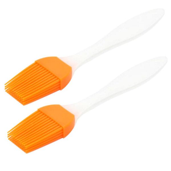 nail brushes 2pcs heatproof silicone brush with transparent handle oil sauce cream for barbecue bbq meat cakes pastries (red), Yellow
nail brushes 2pcs heatproof silicone brush with transparent handle oil sauce cream for barbecue bbq meat cakes pastries (red), Yellow