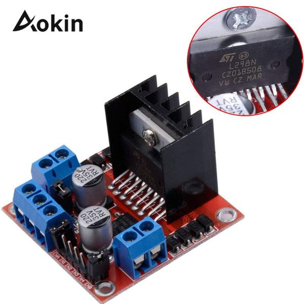 integrated circuits l298n driver board module l298 n stepper motor smart car robot breadboard peltier high power
integrated circuits l298n driver board module l298 n stepper motor smart car robot breadboard peltier high power