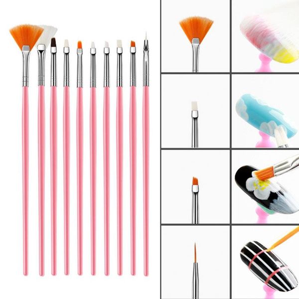 nail art brush 3d design tip painting drawing carving dotting pen builder liner acrylic gel brushes manicure tools set, Yellow
nail art brush 3d design tip painting drawing carving dotting pen builder liner acrylic gel brushes manicure tools set, Yellow
