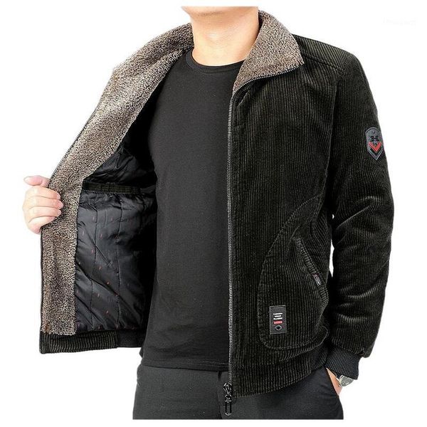 men's jackets corduroy jacket winter cotton-padded coat loose oversized outwear casual warm parkas, Black;brown
men's jackets corduroy jacket winter cotton-padded coat loose oversized outwear casual warm parkas, Black;brown