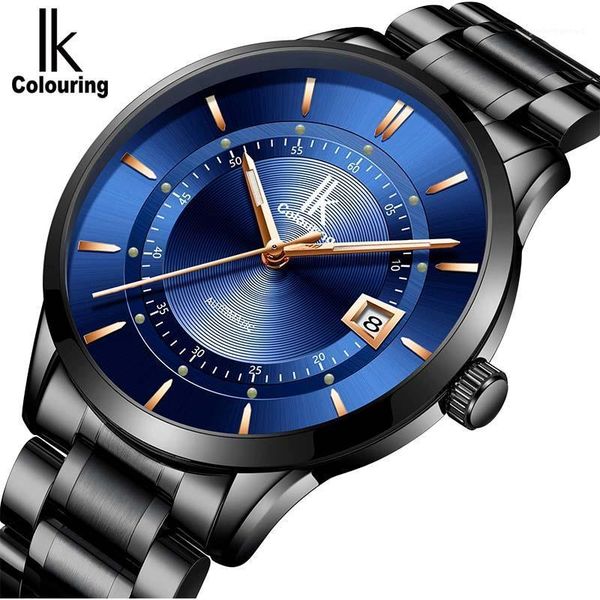 colouring watches classic mens date automatic mechanical watch waterproof steel stainless luxury men relogio masculino wristwatches, Slivery;brown
colouring watches classic mens date automatic mechanical watch waterproof steel stainless luxury men relogio masculino wristwatches, Slivery;brown
