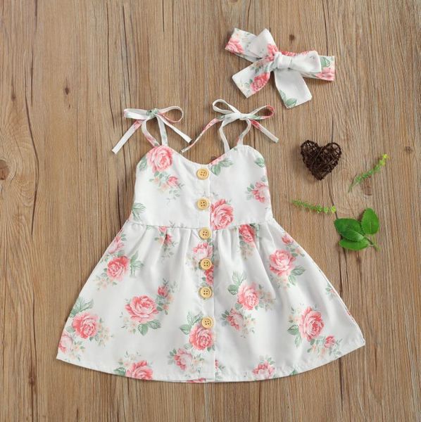 girl's dresses girls summer outfits cute children spaghetti straps button down floral print dress with headband, Red;yellow
girl's dresses girls summer outfits cute children spaghetti straps button down floral print dress with headband, Red;yellow