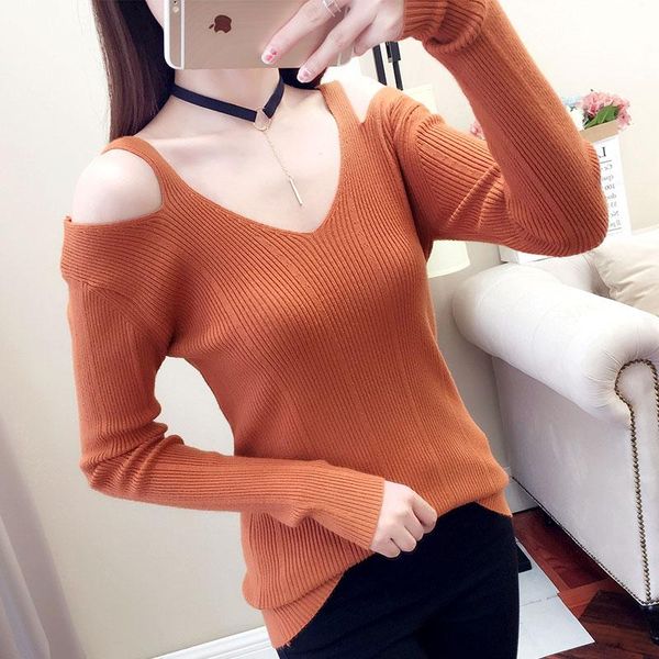 women's sweaters 8128 (2 room 1 row 2) solid 7915 color v neck shoulder jersey 31, White;black
women's sweaters 8128 (2 room 1 row 2) solid 7915 color v neck shoulder jersey 31, White;black