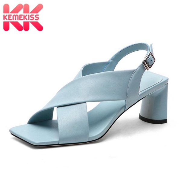 dress shoes kemekiss design women high heel sandals strange heels buckle summer fashion party man footwear size 34-39, Black
dress shoes kemekiss design women high heel sandals strange heels buckle summer fashion party man footwear size 34-39, Black