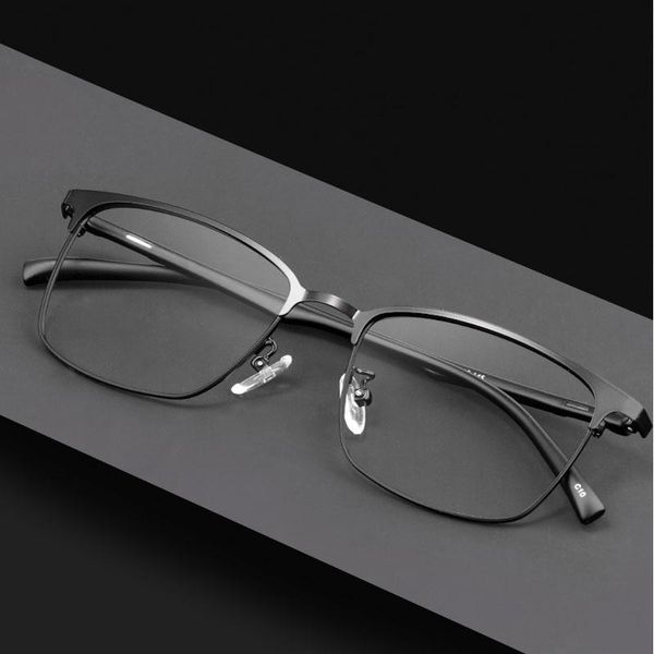 fashion sunglasses frames men ultralight business retro alloy full frame glasses square optical prescription, Black
fashion sunglasses frames men ultralight business retro alloy full frame glasses square optical prescription, Black