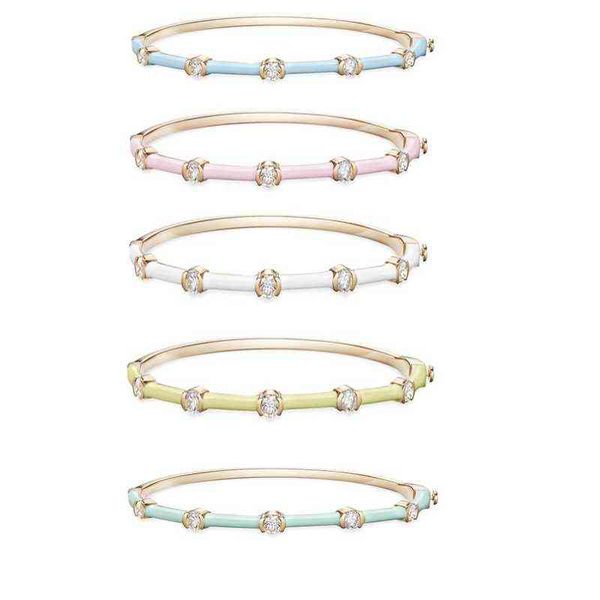 inner 58-60mm gold color pastel enamel band clear cz summer colorful fashion women girl new bangle bracelet, Golden;silver
inner 58-60mm gold color pastel enamel band clear cz summer colorful fashion women girl new bangle bracelet, Golden;silver