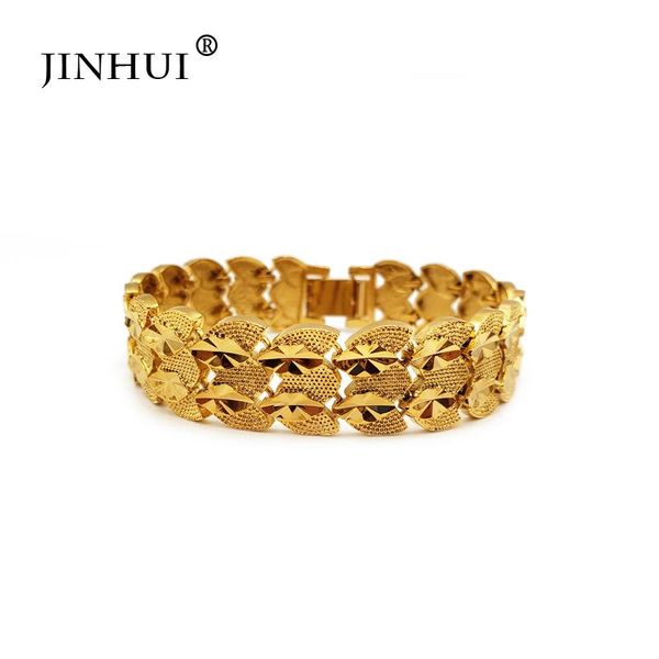 link, chain jin hui fashion african ethiopia gold color men bracelet women party ornament luxury gifts for friends dubai bangle jewelry, Black
link, chain jin hui fashion african ethiopia gold color men bracelet women party ornament luxury gifts for friends dubai bangle jewelry, Black