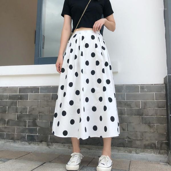 skirts limiguyue summer french retro polka dot skirt womens midi umbrella temperament elegant vacation high waist jupes k1042, Black
skirts limiguyue summer french retro polka dot skirt womens midi umbrella temperament elegant vacation high waist jupes k1042, Black
