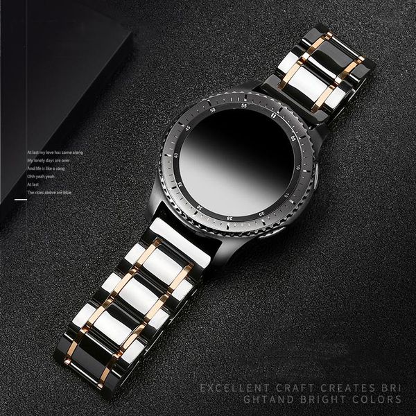 watch bands huawei fit strap gt2/2e luxury ceramic bracelet for samsung galaxy 46mm gear s3 frontier active 2 22mm band, Black;brown
watch bands huawei fit strap gt2/2e luxury ceramic bracelet for samsung galaxy 46mm gear s3 frontier active 2 22mm band, Black;brown