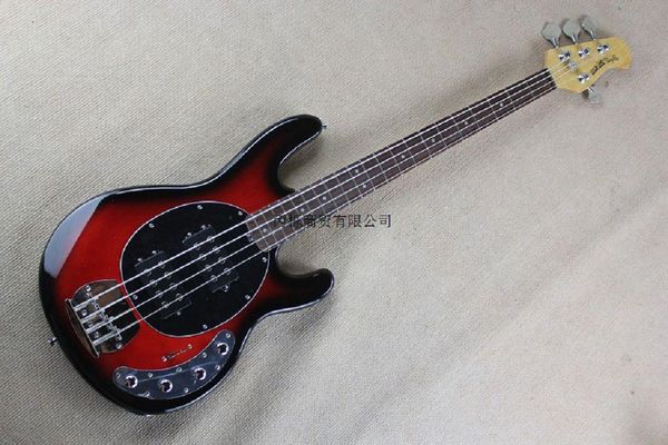 factory wholesale music man stingray 4 strings red electric bass guitar with 9v battery active pickups @31
factory wholesale music man stingray 4 strings red electric bass guitar with 9v battery active pickups @31