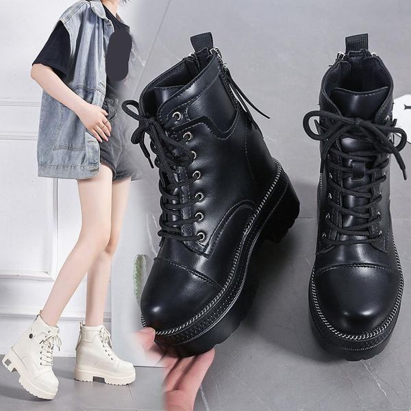 boots lace up rock shoes woman round toe white ankle luxury designer boots-women low fashion ladies lolita 2021 high heel, Black
boots lace up rock shoes woman round toe white ankle luxury designer boots-women low fashion ladies lolita 2021 high heel, Black