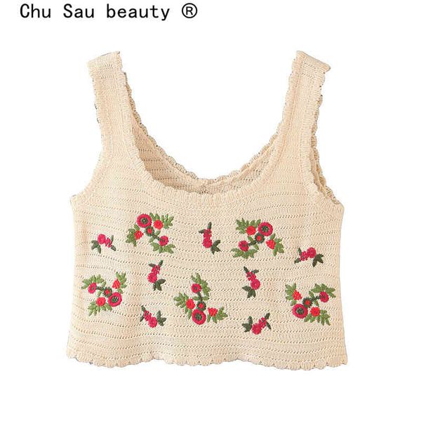 casual chic floral embroidery sleeveless knitted crop women fashion o-neck sweaters vest female short pullovers 210508, White
casual chic floral embroidery sleeveless knitted crop women fashion o-neck sweaters vest female short pullovers 210508, White