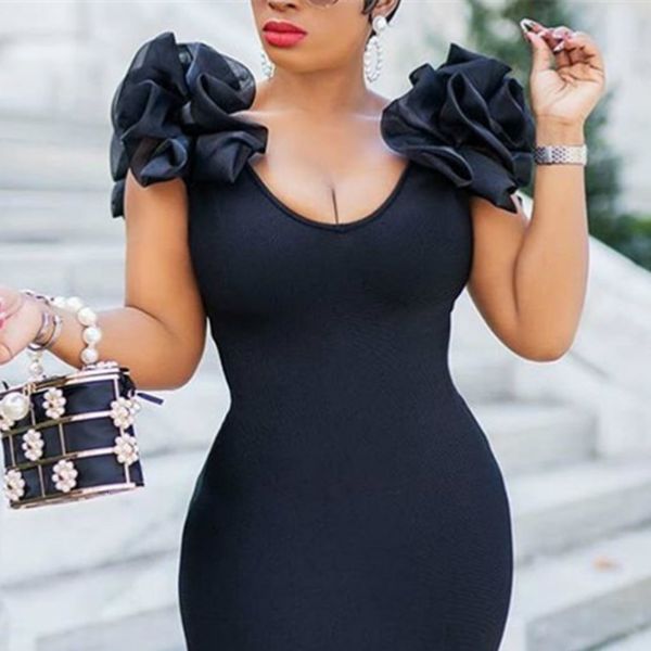 dress female in black bodycon the neck plied with sleeveless party dressed up celebrating tight african night plus fashion 3pi5, Black;gray
dress female in black bodycon the neck plied with sleeveless party dressed up celebrating tight african night plus fashion 3pi5, Black;gray