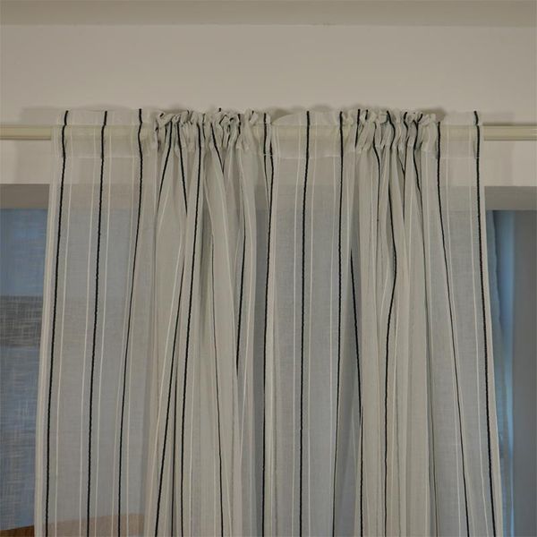 curtain & drapes japanese style polyester white-black pinstripe semi sheer curtains for living room elegant design rod pocket farmhouse pane
curtain & drapes japanese style polyester white-black pinstripe semi sheer curtains for living room elegant design rod pocket farmhouse pane