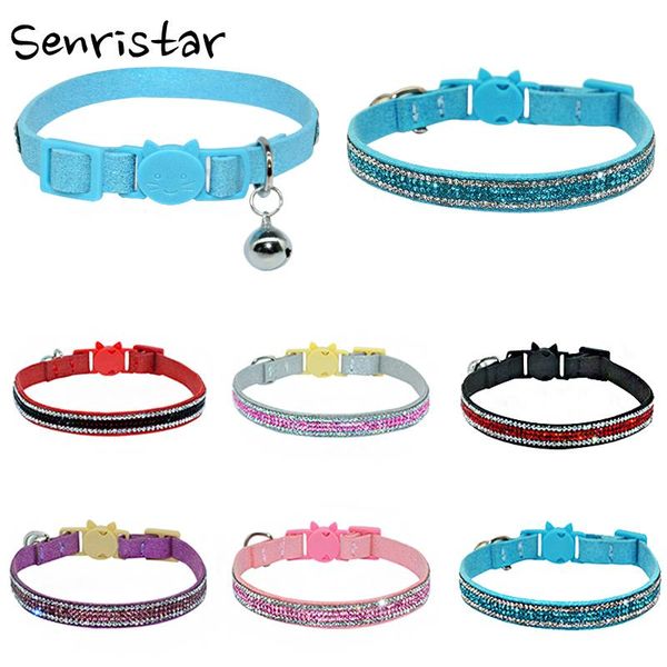 cat collars & leads bling rhinestone bell pet collar for small soft safe adjustable kitten buckle diamond necklace pink s
cat collars & leads bling rhinestone bell pet collar for small soft safe adjustable kitten buckle diamond necklace pink s