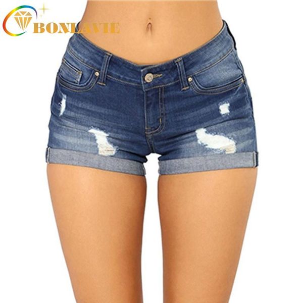 women's jeans 2021 summer fashion shorts cotton denim short pants tight low waist hole ripped casual skinny stretch, Blue 
women's jeans 2021 summer fashion shorts cotton denim short pants tight low waist hole ripped casual skinny stretch, Blue