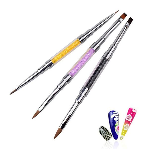 nail brushes 1pcs professional acrylic uv gel crystal rhinestone flat painting drawing lines brush pen diy salon tools, Yellow
nail brushes 1pcs professional acrylic uv gel crystal rhinestone flat painting drawing lines brush pen diy salon tools, Yellow