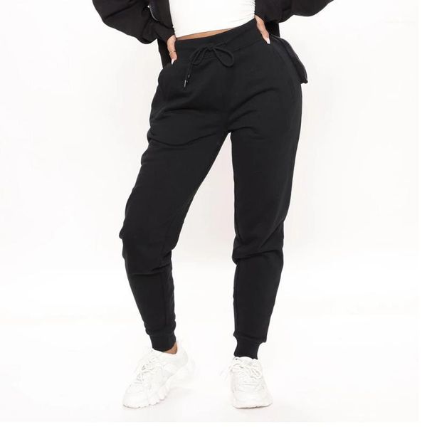 women's pants & capris autumn women loose high waist solid color side pockets slimming casual party street jogger trousers, Black;white
women's pants & capris autumn women loose high waist solid color side pockets slimming casual party street jogger trousers, Black;white