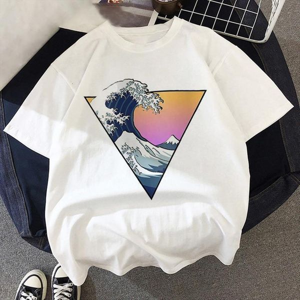funny the wave kawaii summer women harajuku vaporwave cute mountain graphic, White
funny the wave kawaii summer women harajuku vaporwave cute mountain graphic, White