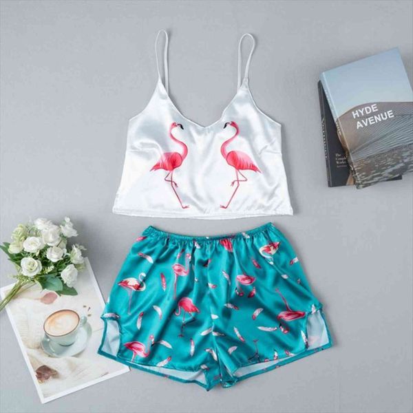 animal cartoon print lovely womens sleepwears home suit summer v neck pyjamas women spaghetti strap loose pijama, Black;red
animal cartoon print lovely womens sleepwears home suit summer v neck pyjamas women spaghetti strap loose pijama, Black;red