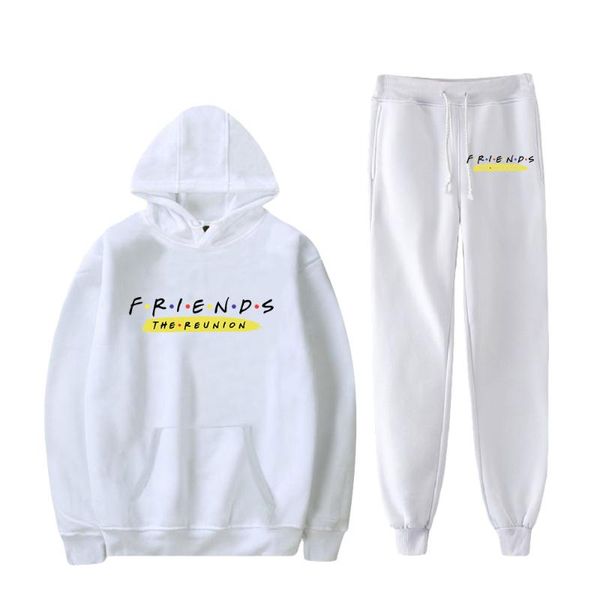 men's tracksuits friends: the reunion sweatshirt two piece set hoodie+jogger pant harajuku streetwear american series women rip, Gray
men's tracksuits friends: the reunion sweatshirt two piece set hoodie+jogger pant harajuku streetwear american series women rip, Gray