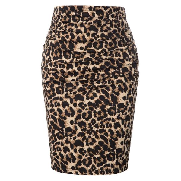 skirts women leopard pattern pencil skirt ladies ruched front vintage hips-wrapped bodycon offic lady mid-length, Black
skirts women leopard pattern pencil skirt ladies ruched front vintage hips-wrapped bodycon offic lady mid-length, Black