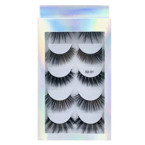5pair 3d mink false eyelashes wispy cross long thick soft fake portable to use natural lasting tool tslm1
5pair 3d mink false eyelashes wispy cross long thick soft fake portable to use natural lasting tool tslm1