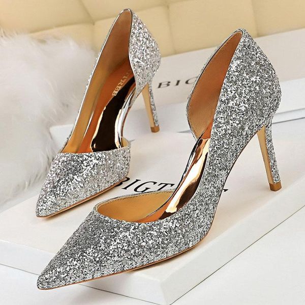 women shoes women pumps bling high heels wedding shoes pointed womens heels ladies new classic pumps female stiletto, Black
women shoes women pumps bling high heels wedding shoes pointed womens heels ladies new classic pumps female stiletto, Black