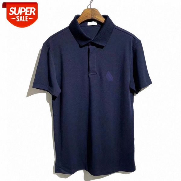 la vin ss classic embroidered logo on chest polo shirt with lapel collar men's short-sleeved t-shirt #ws5n, White;black
la vin ss classic embroidered logo on chest polo shirt with lapel collar men's short-sleeved t-shirt #ws5n, White;black