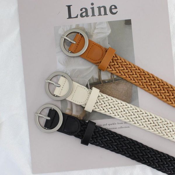 belts vintage boho braided waist belt summer solid female round wooden smooth buckle fake straw wide for women, Black;brown
belts vintage boho braided waist belt summer solid female round wooden smooth buckle fake straw wide for women, Black;brown