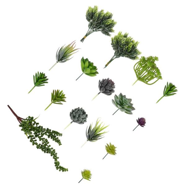 decorative flowers & wreaths 16pcs garden artificial succulent plants fake green plant imitation landscape
decorative flowers & wreaths 16pcs garden artificial succulent plants fake green plant imitation landscape
