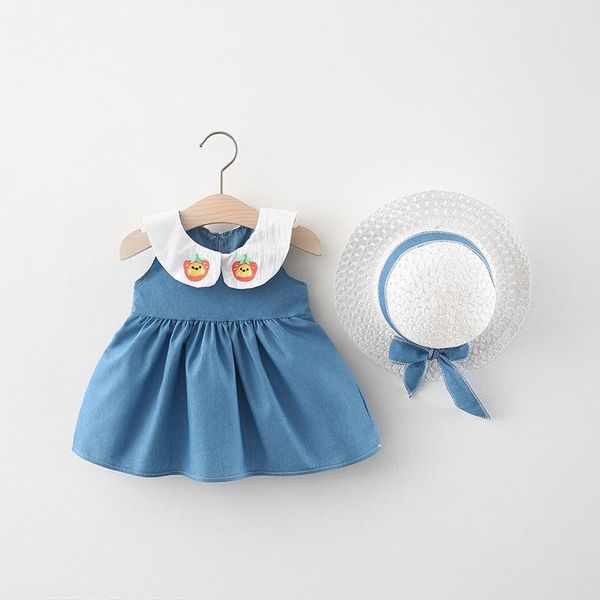(4 pieces/lot) 2021 arrival denim girl's summer dress 021102 dresses, Red;yellow
(4 pieces/lot) 2021 arrival denim girl's summer dress 021102 dresses, Red;yellow