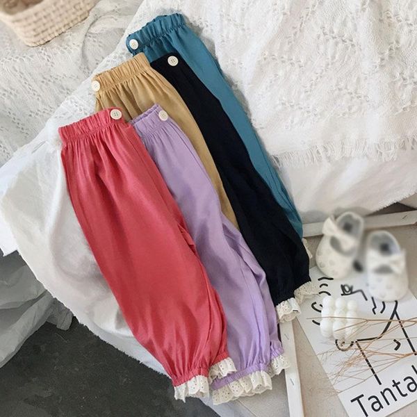 trousers summer children cotton thin breathable pants lace floral prevent mosquito elastic loose kid clothing for baby girl b, Blue
trousers summer children cotton thin breathable pants lace floral prevent mosquito elastic loose kid clothing for baby girl b, Blue