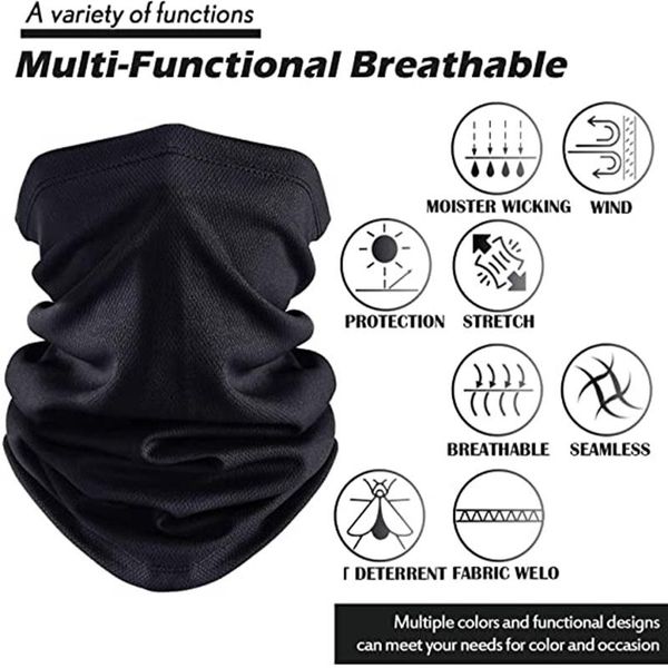 cycling caps & masks hiking scarf multi-functionalbandana sportswear accessories face mask sunshade dust-proof wristband headband, Black
cycling caps & masks hiking scarf multi-functionalbandana sportswear accessories face mask sunshade dust-proof wristband headband, Black