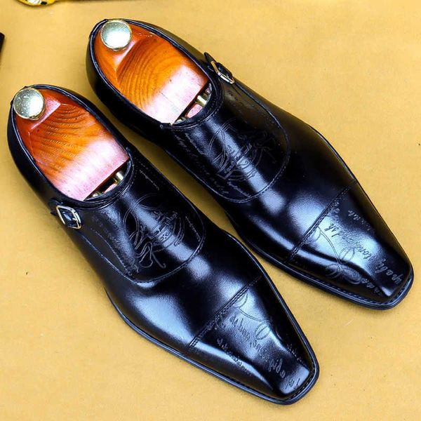 dress shoes buckle mens fashion casual wedding genuine leather brand office oxford shoe business square head black formal
dress shoes buckle mens fashion casual wedding genuine leather brand office oxford shoe business square head black formal