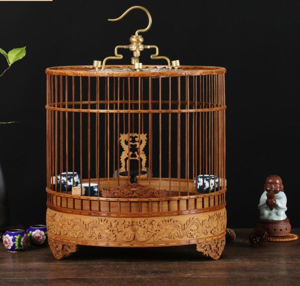 bird cages birdcage bamboo handmade lark cage full set accessories high-end round large carved fine
bird cages birdcage bamboo handmade lark cage full set accessories high-end round large carved fine