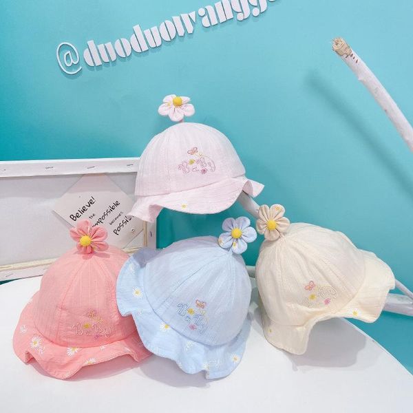edition embroidered flower fisherman hat cartoon lace wavy rim baby basin cotton wide brim hats, Blue;gray
edition embroidered flower fisherman hat cartoon lace wavy rim baby basin cotton wide brim hats, Blue;gray